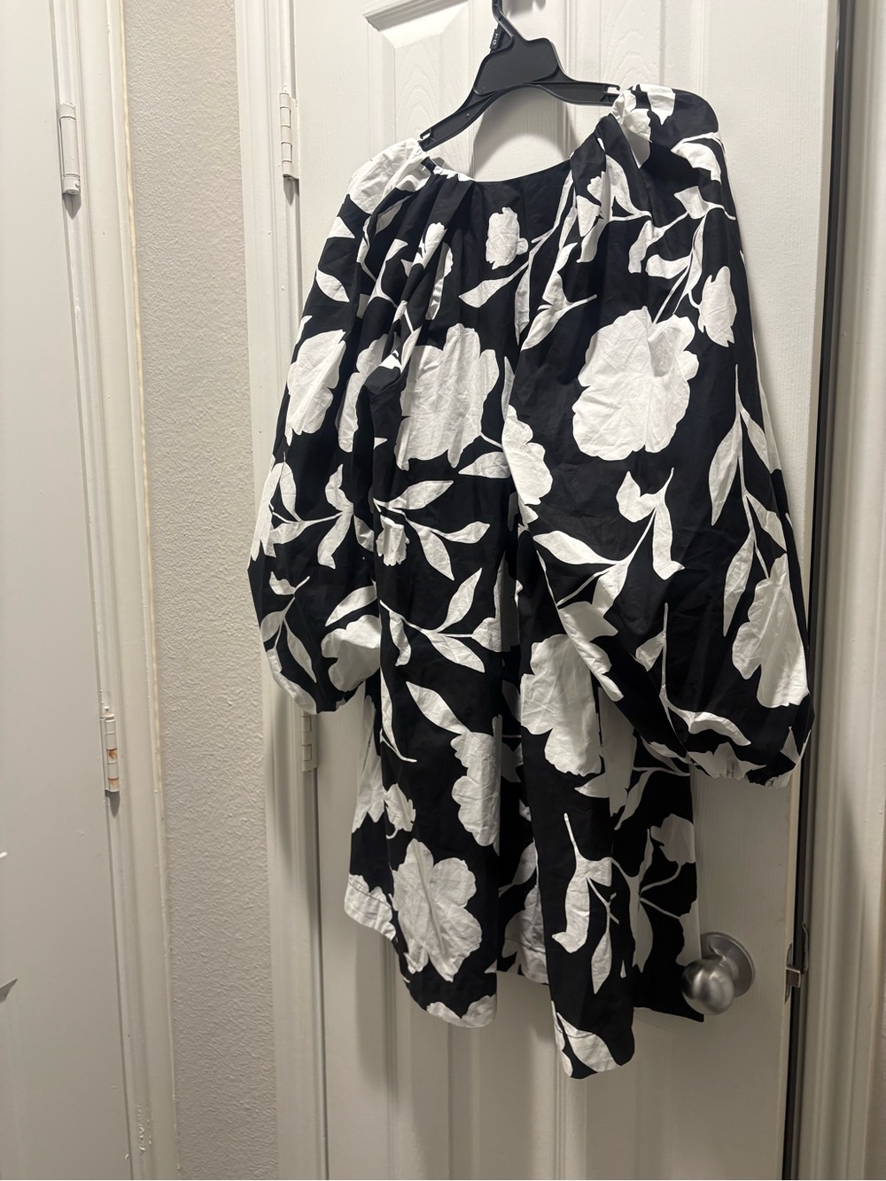 kate spade Black and White Floral Tunic Dress - Picture 4 of 6